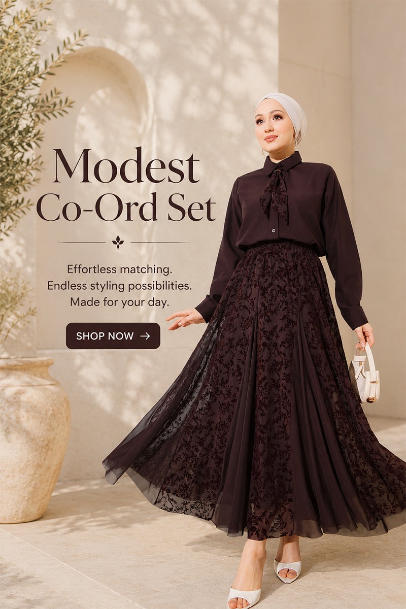 modest co ord set