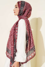 Motif Desenli Soft Şal