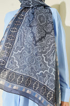 Motif Desenli Soft Şal