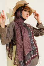 Motif Desenli Soft Şal