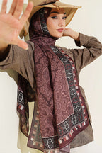 Motif Desenli Soft Şal
