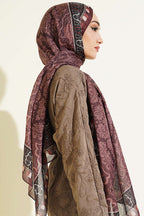 Motif Desenli Soft Şal