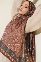 Motif Desenli Soft Şal