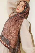 Motif Desenli Soft Şal