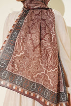 Motif Desenli Soft Şal