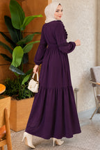 Brit - Robe boutonnée en guipure