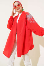 Nakışlı Pullu Kimono