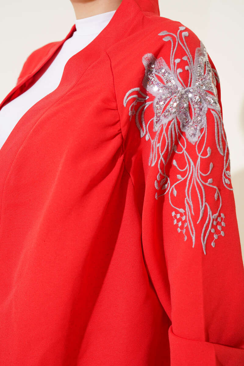 Nakışlı Pullu Kimono