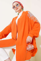 Nakışlı Pullu Kimono