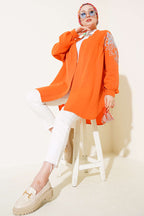 Nakışlı Pullu Kimono