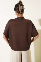 Omuz Detaylı T-shirt