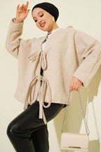 Önü Bağlamalı Kaşe Kimono