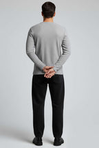 Önü Çıtçıtlı Waffle Sweatshirt