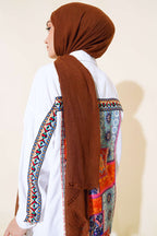 Organik Bambu Kraş Şal  -11