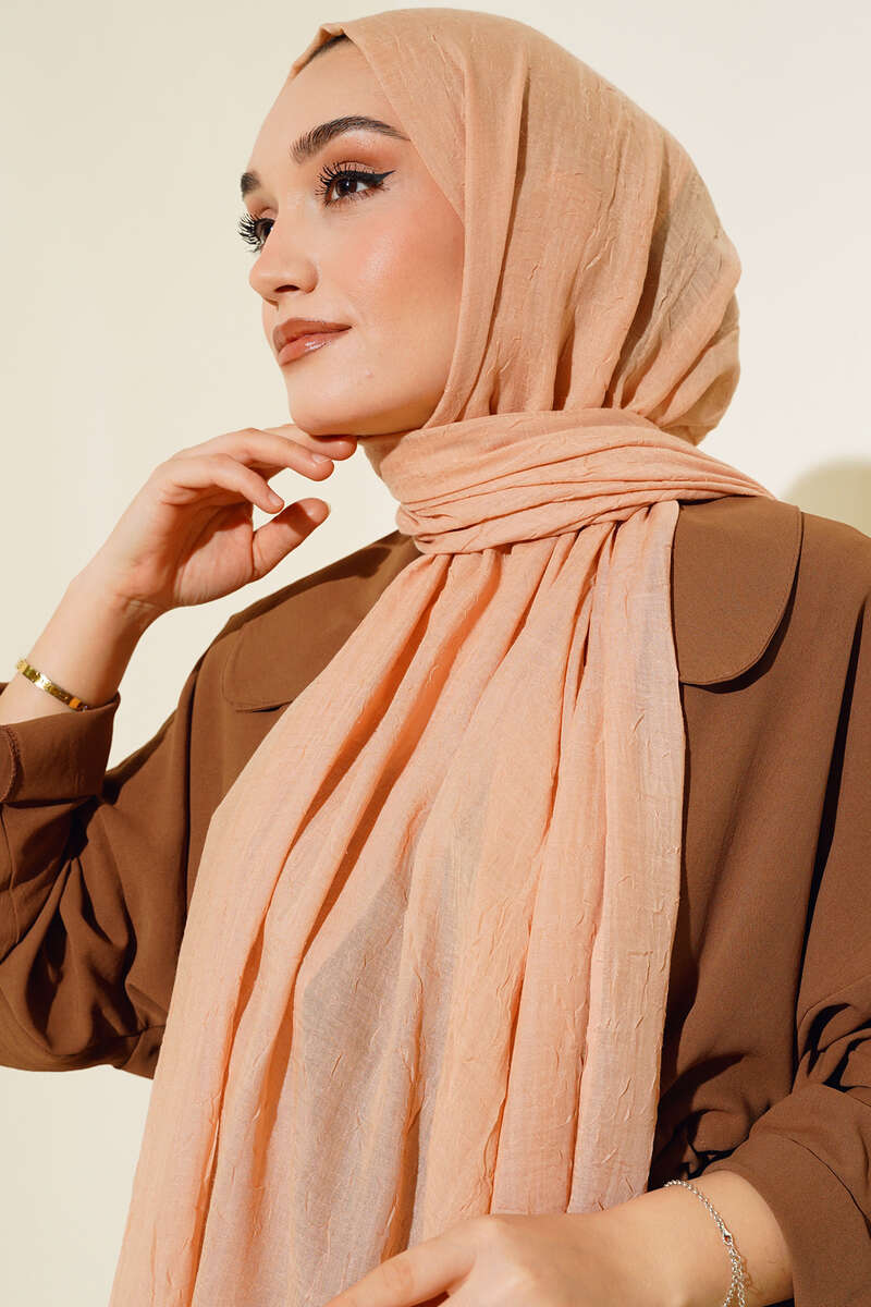 Organik Bambu Kraş Şal  -136