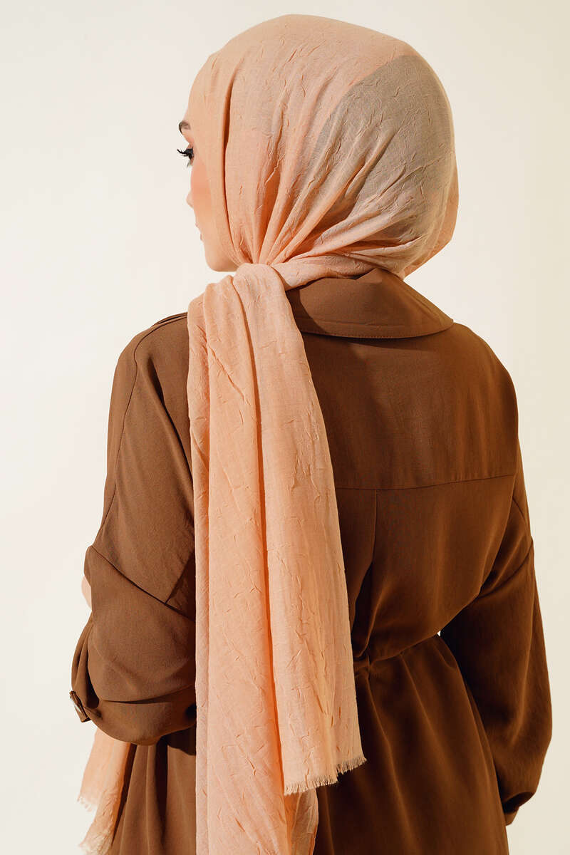 Organik Bambu Kraş Şal  -136