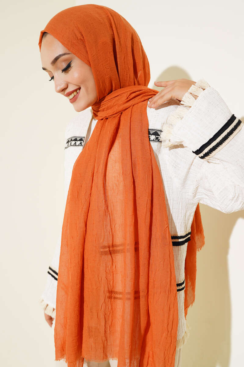 Organik Bambu Kraş Şal  -132