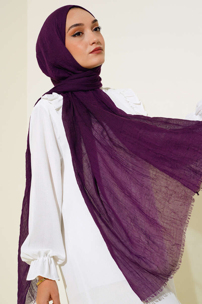 Organik Bambu Kraş Şal  -33