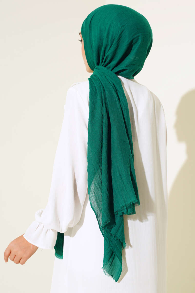 Organik Bambu Kraş Şal  -6
