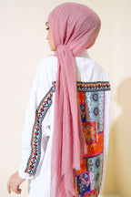 Organik Bambu Kraş Şal  -77