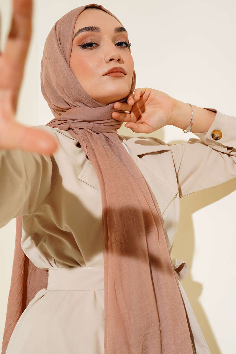Organik Bambu Kraş Şal  -130