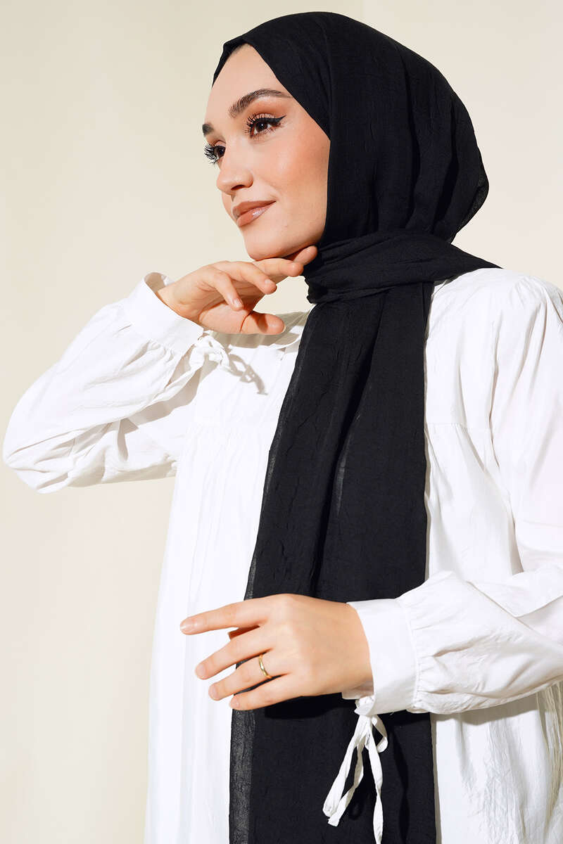 Organik Bambu Kraş Şal  -2