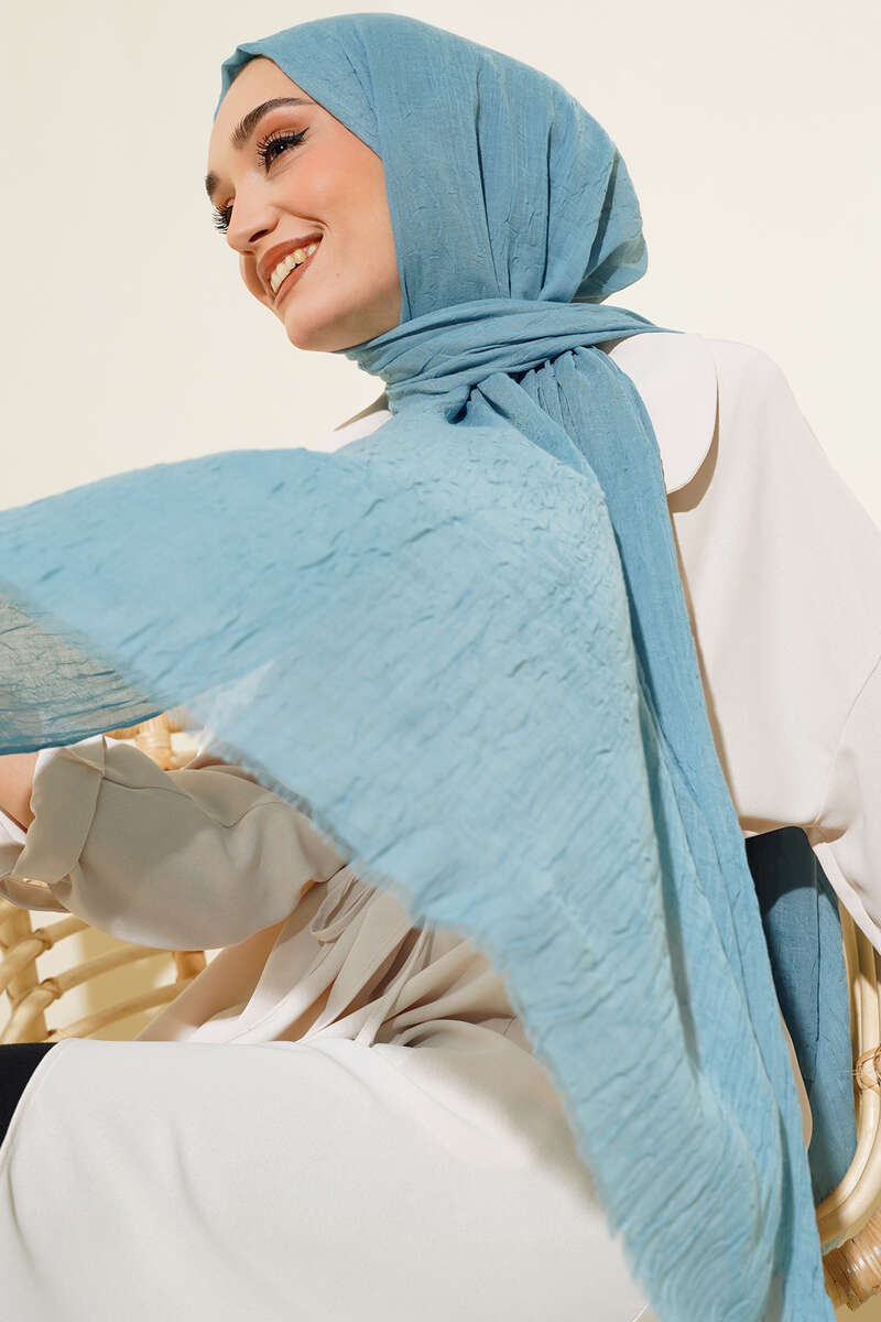 Organik Bambu Kraş Şal  -158