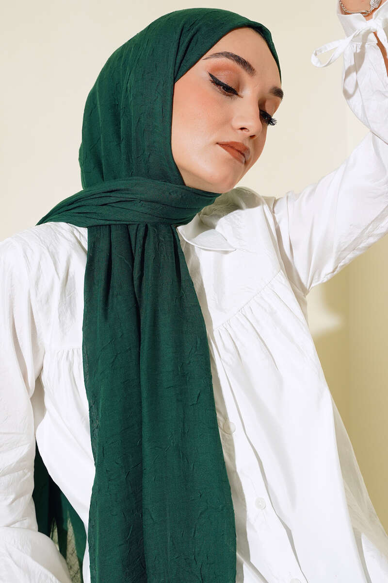 Organik Bambu Kraş Şal  -17