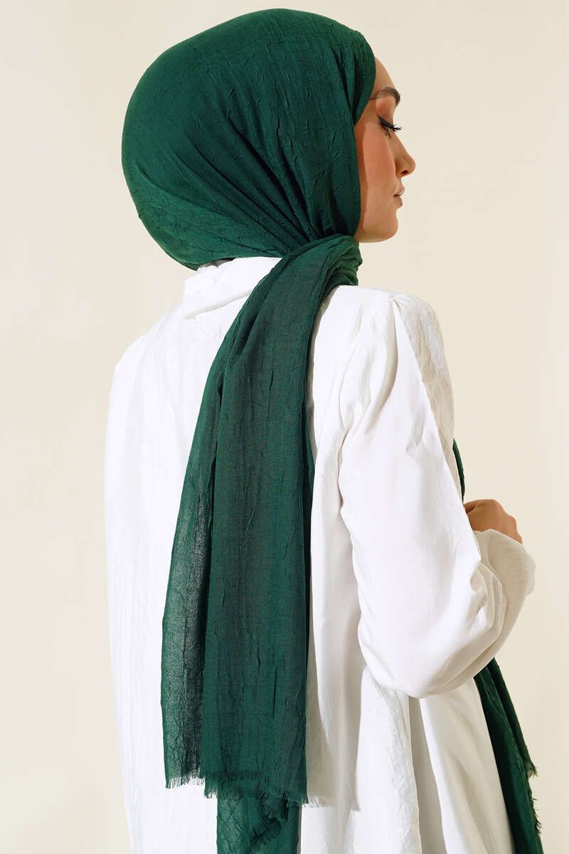 Organik Bambu Kraş Şal  -17