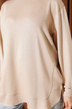 Oval Dikişli Loyşa Tunik
