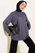 Oval Dikişli Loyşa Tunik