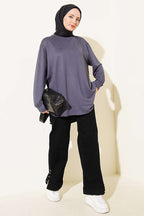 Oval Dikişli Loyşa Tunik