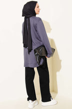 Oval Dikişli Loyşa Tunik