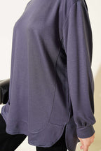 Oval Dikişli Loyşa Tunik