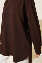 Oval Dikişli Loyşa Tunik
