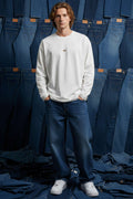 Oversize Basic Erkek Sweatshirt