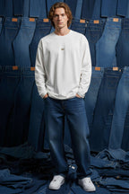 Oversize Basic Erkek Sweatshirt