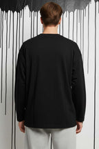 Oversize Basic Erkek Sweatshirt
