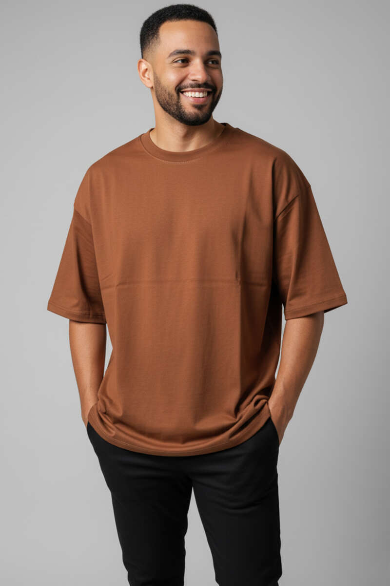 Oversize Basic Erkek Tshirt