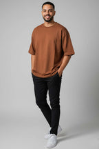 Oversize Basic Erkek Tshirt