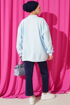 Oversize İnterlok Basic Tunik