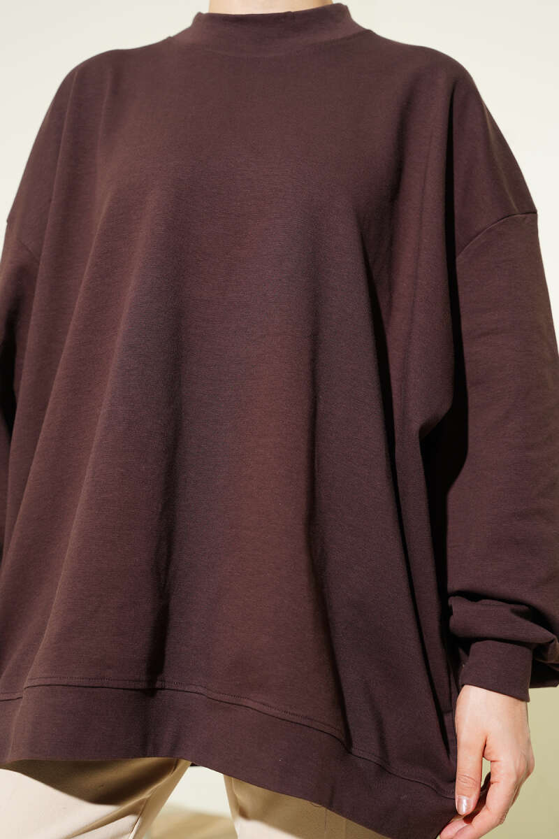 Oversize İnterlok Basic Tunik