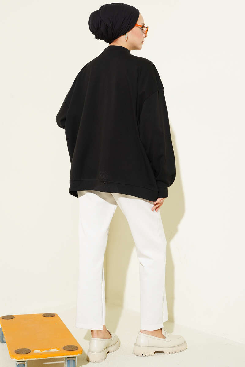 Oversize İnterlok Basic Tunik