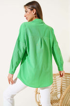 Oversize Kalıp Basic Gömlek