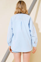 Oversize Kalıp Basic Gömlek