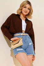 Oversize Kalıp Basic Gömlek
