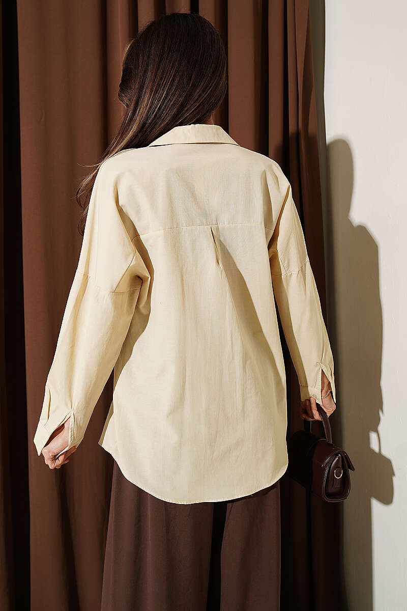 Oversize Kalıp Basic Gömlek