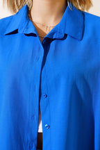 Oversize Kalıp Basic Gömlek