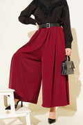 Oversize Paçalı Bel Lastikli Pantolon