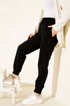 Paça Lastikli İki İplik Jogger Pantolon